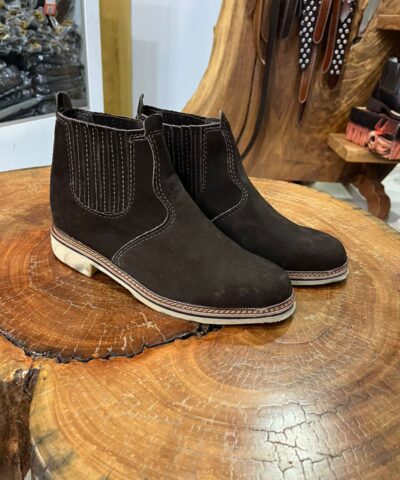 Botina Marrom Café Tradicional